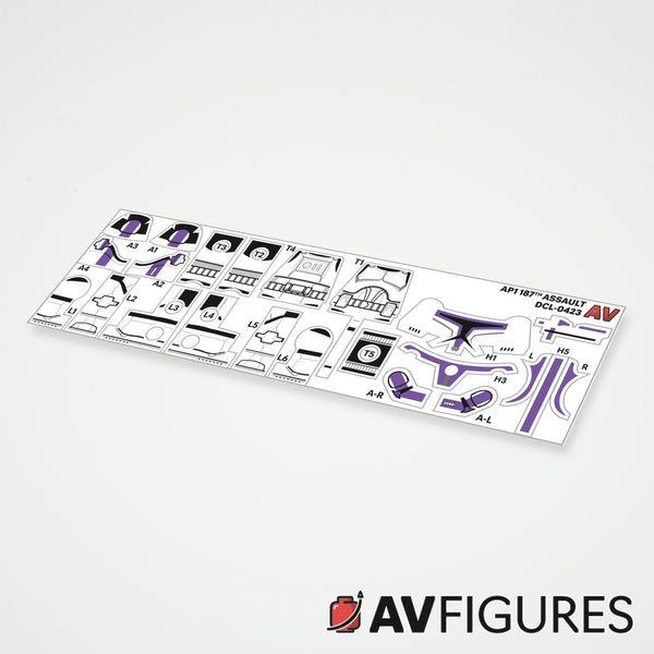 Phase 1 187th Assault Decals