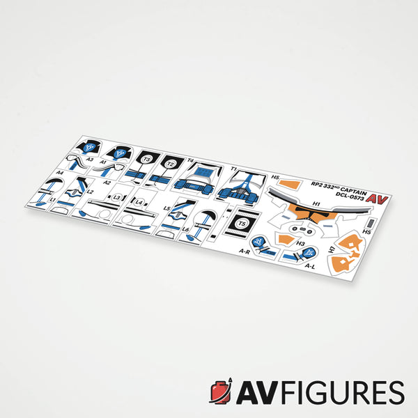Phase 2 332nd Captain Decals