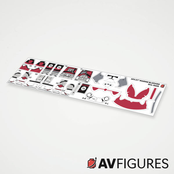 Phase 2 21st Blizzard Trooper Decals