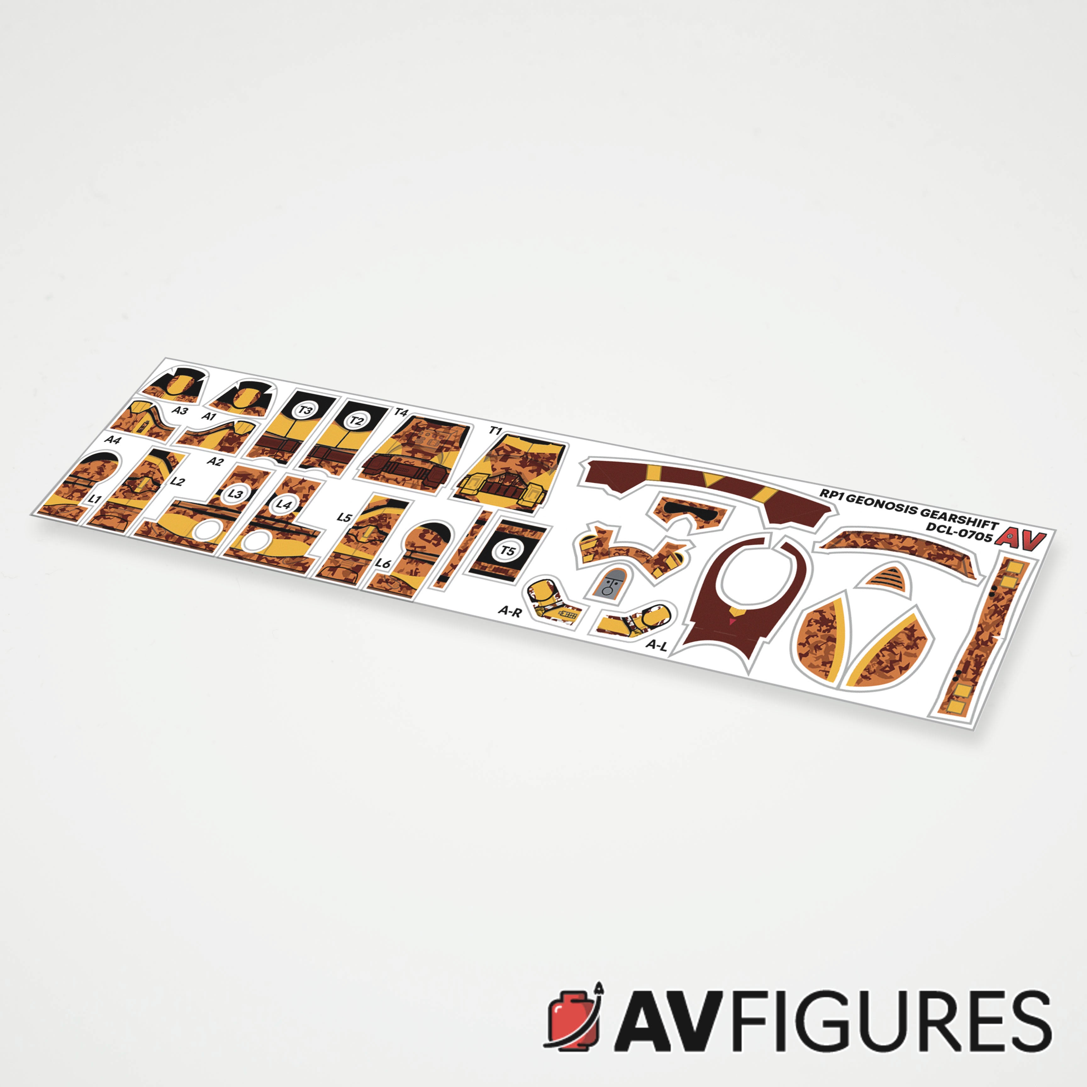 Phase 1 Geonosis 212th ARF Gearshift Decals