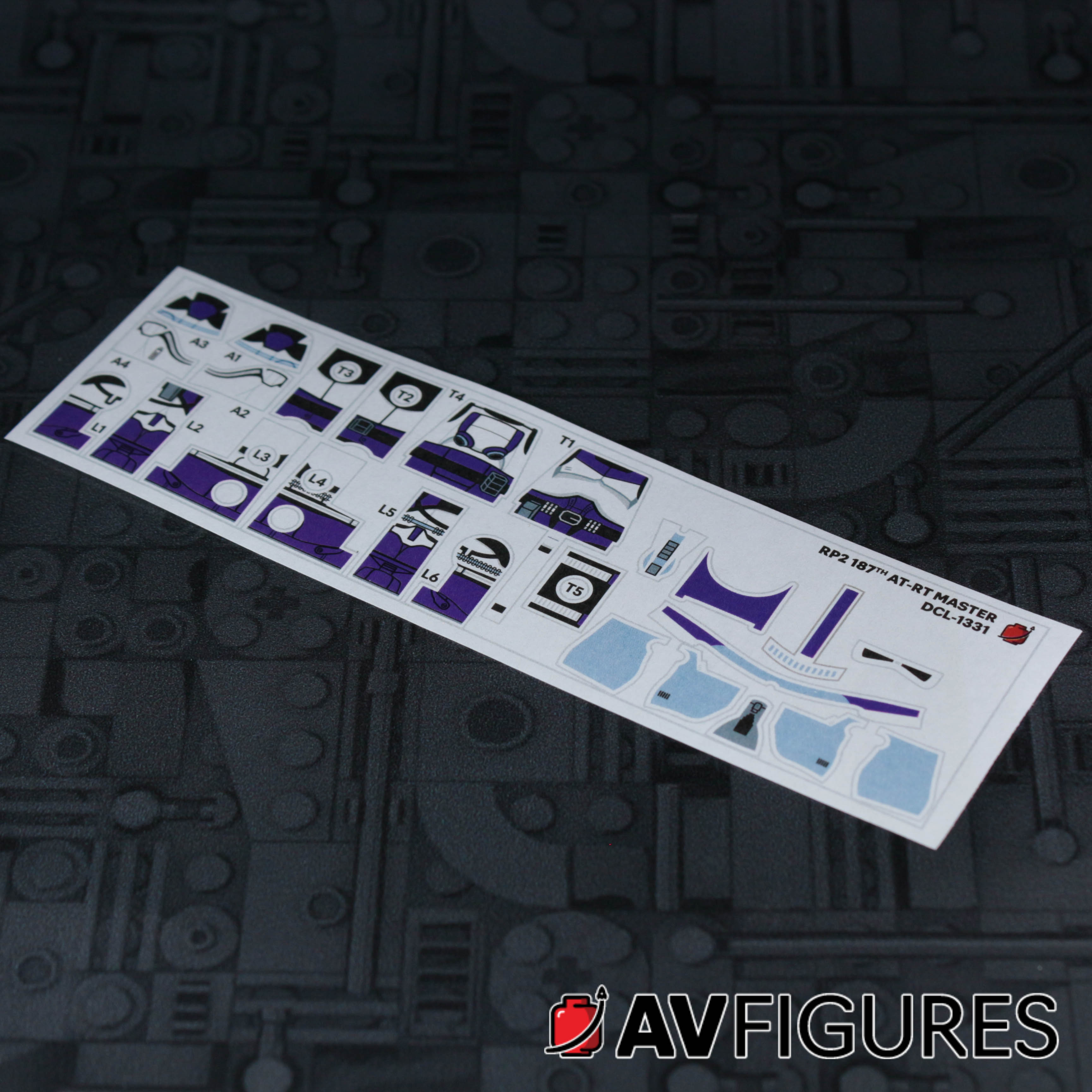 187th AT-RT Driver Decals