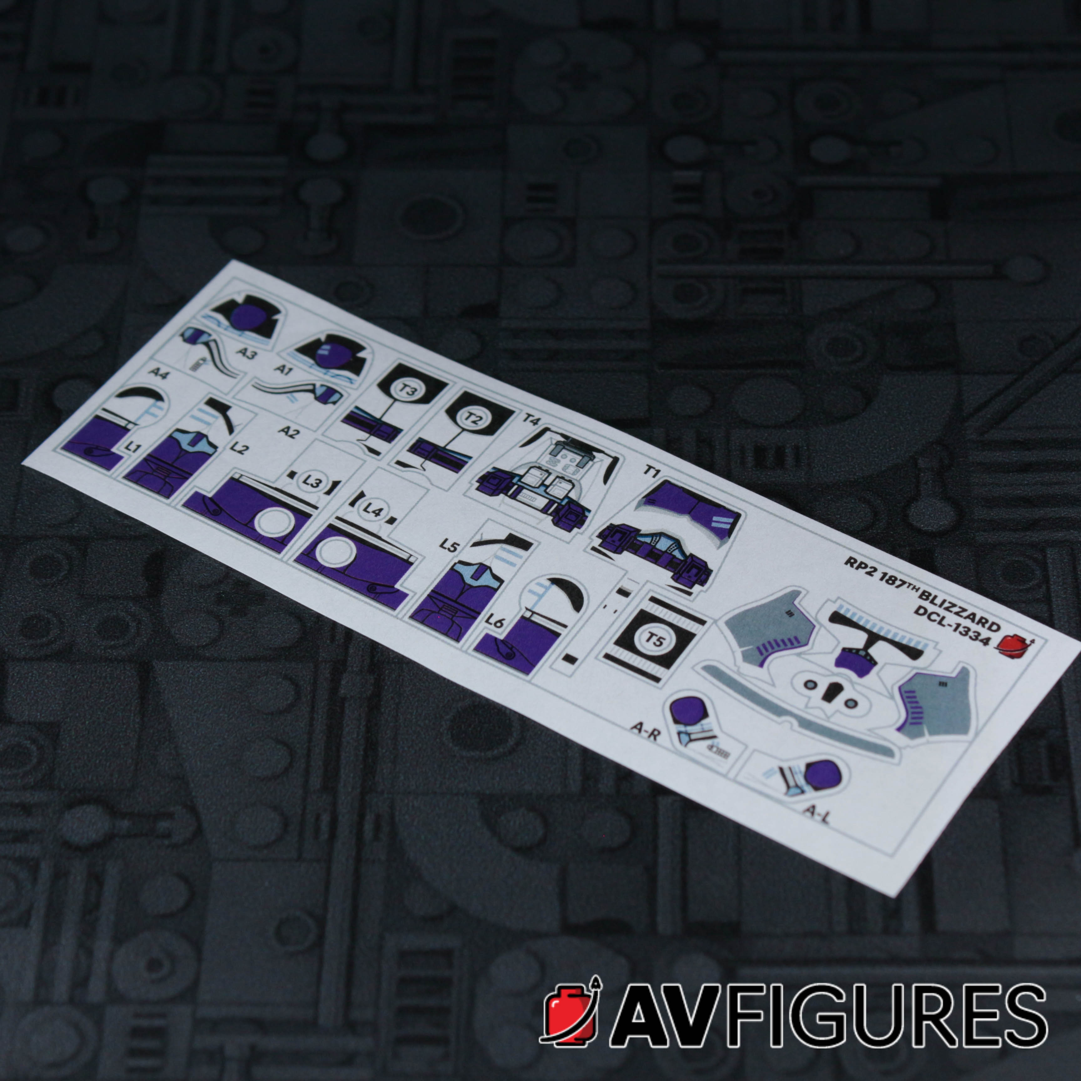 187th Blizzard Trooper Decals