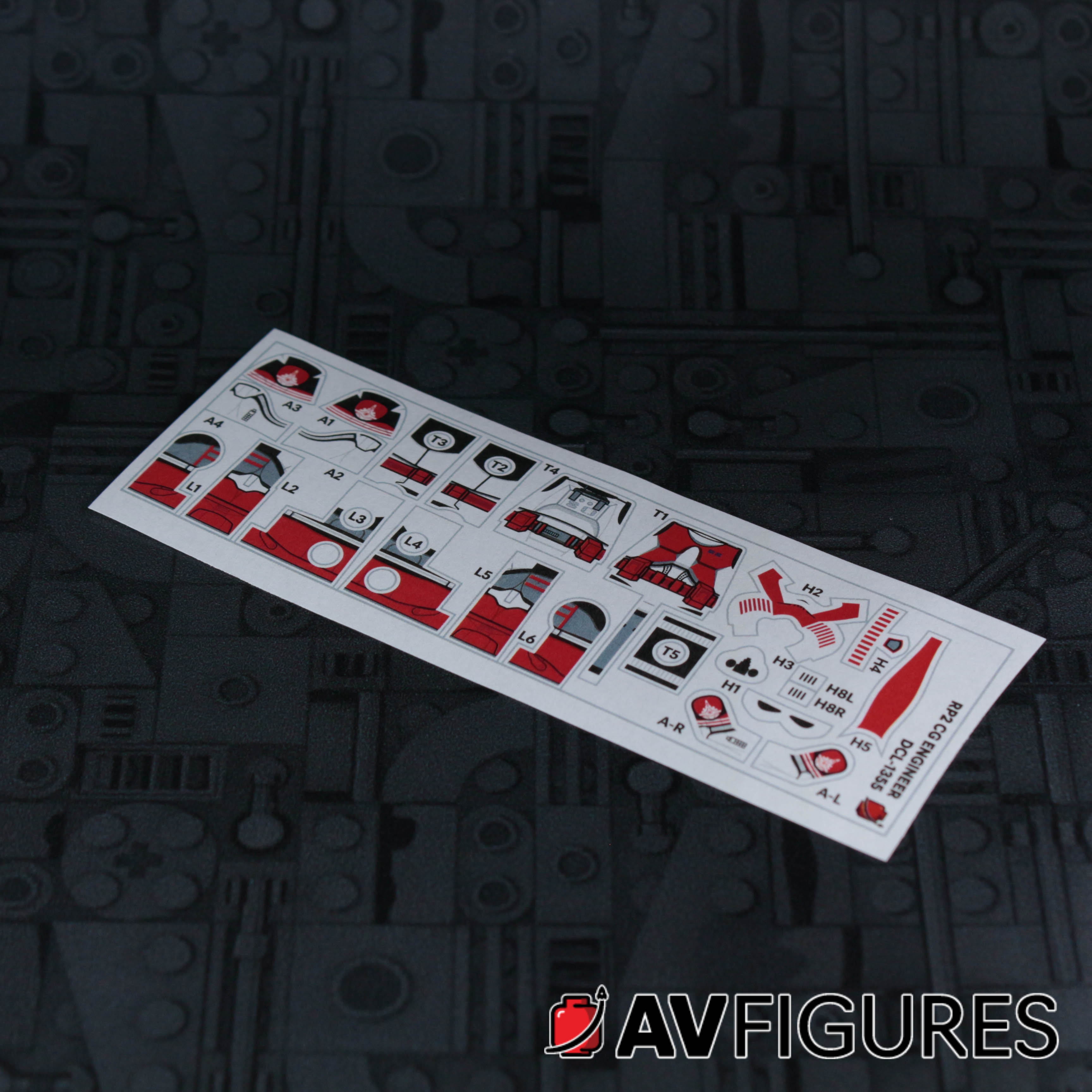 Coruscant Guard Engineer Decals