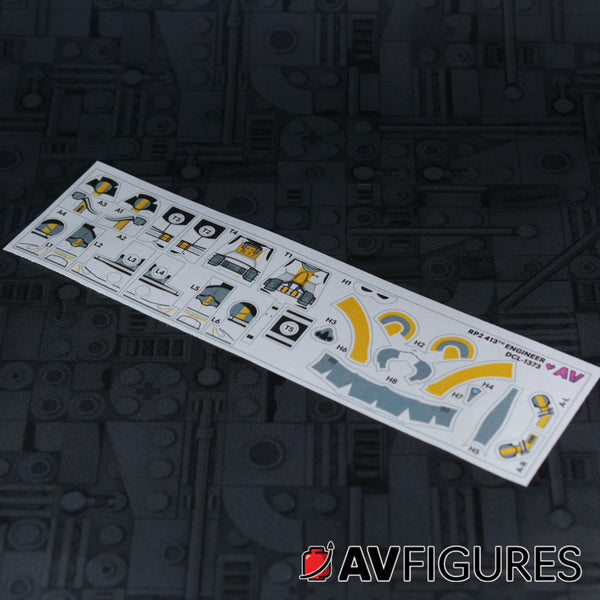 413th Engineer Decals