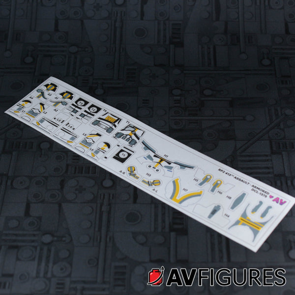 413th Assault - Armored Decals