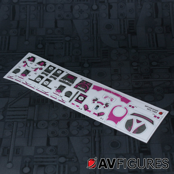 Dravan Decals - CryBricks Collaboration