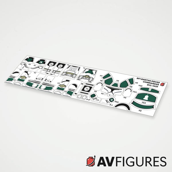 Phase 1 Bantha Squad Commander Decals