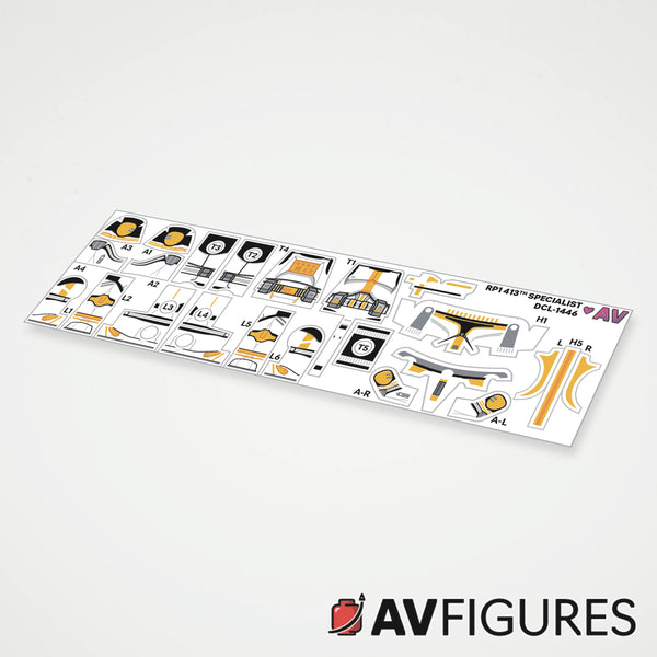 RP1 413th Specialist Decals