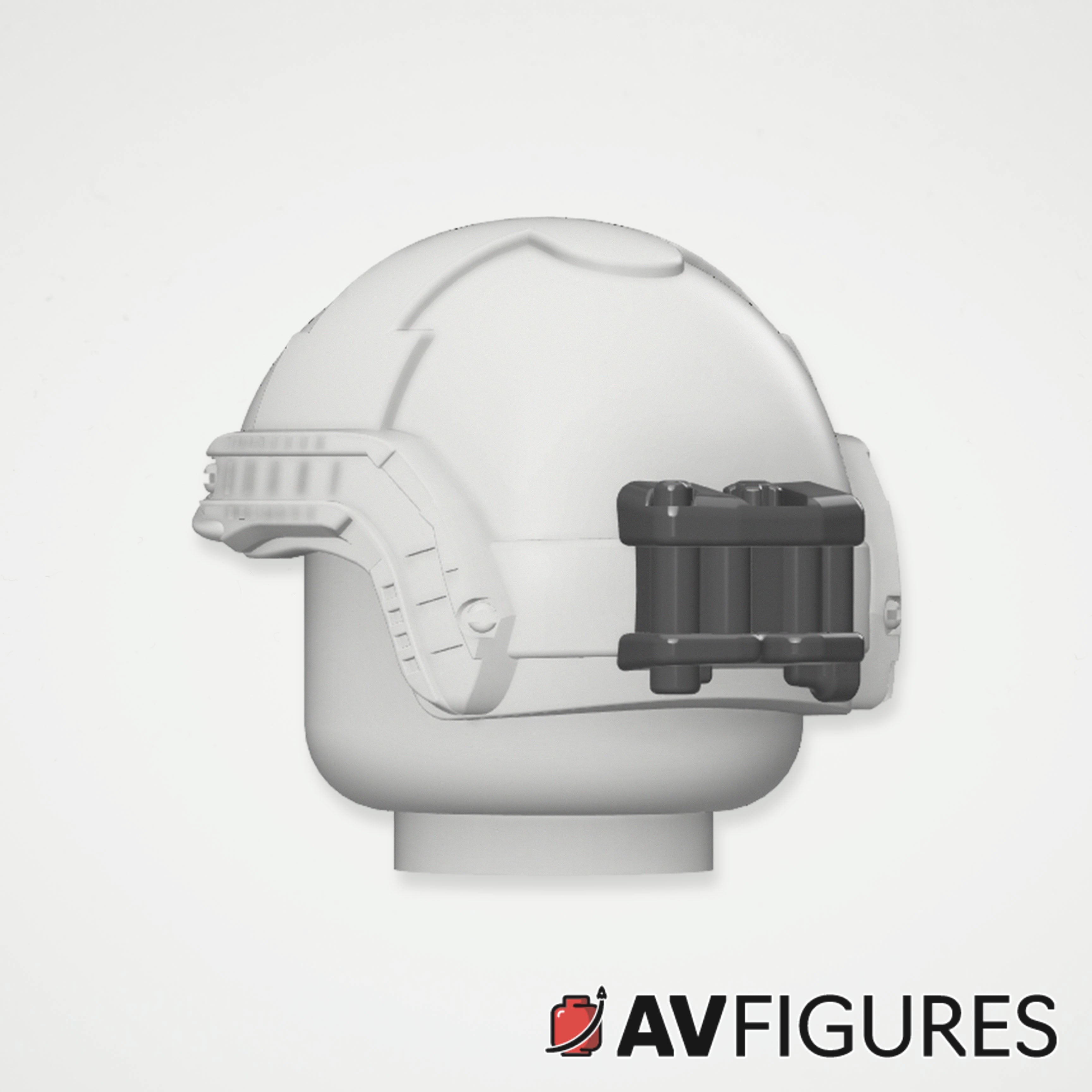 Tactical Helmet Battery Pack 3D Print