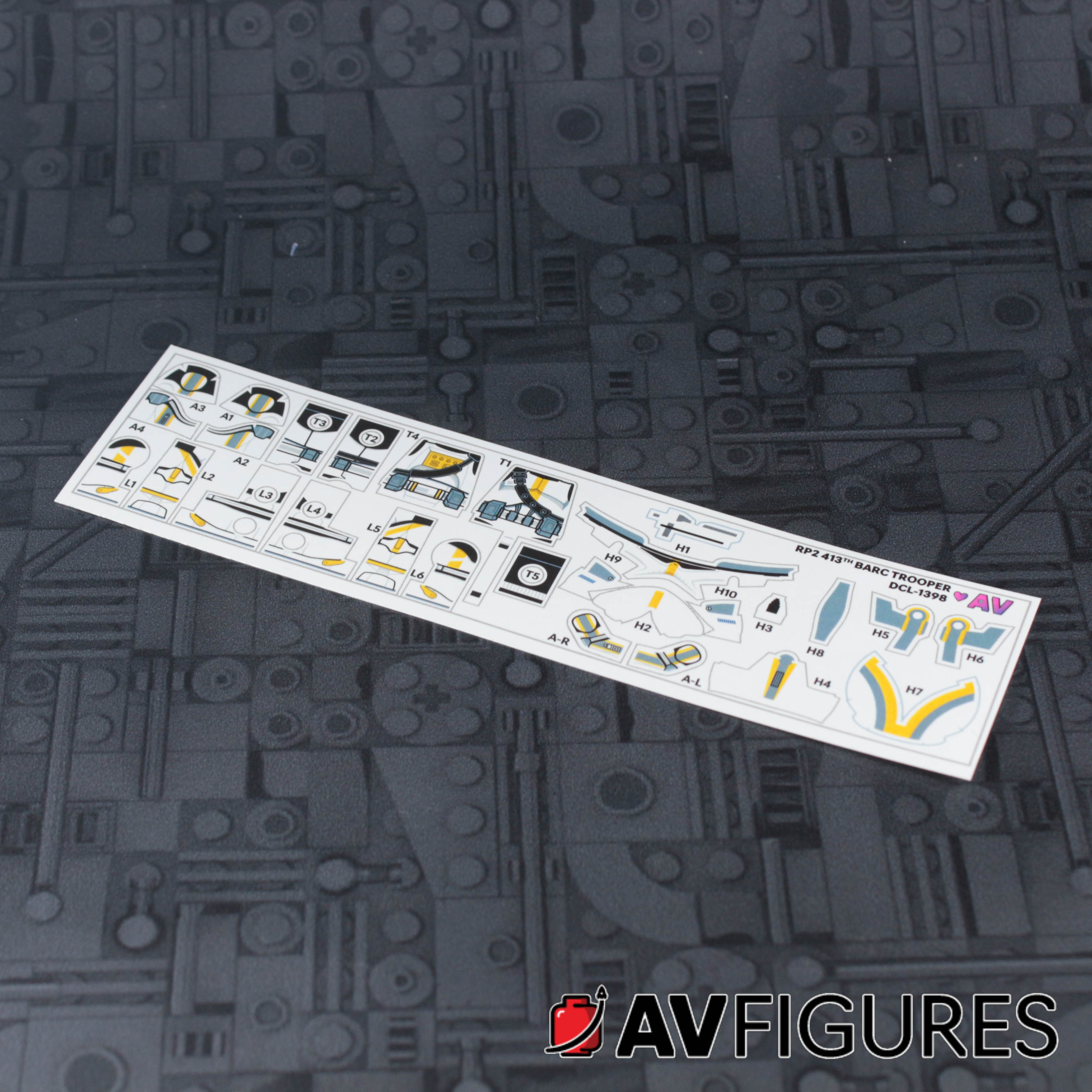 Phase 2 413th BARC Trooper Decals