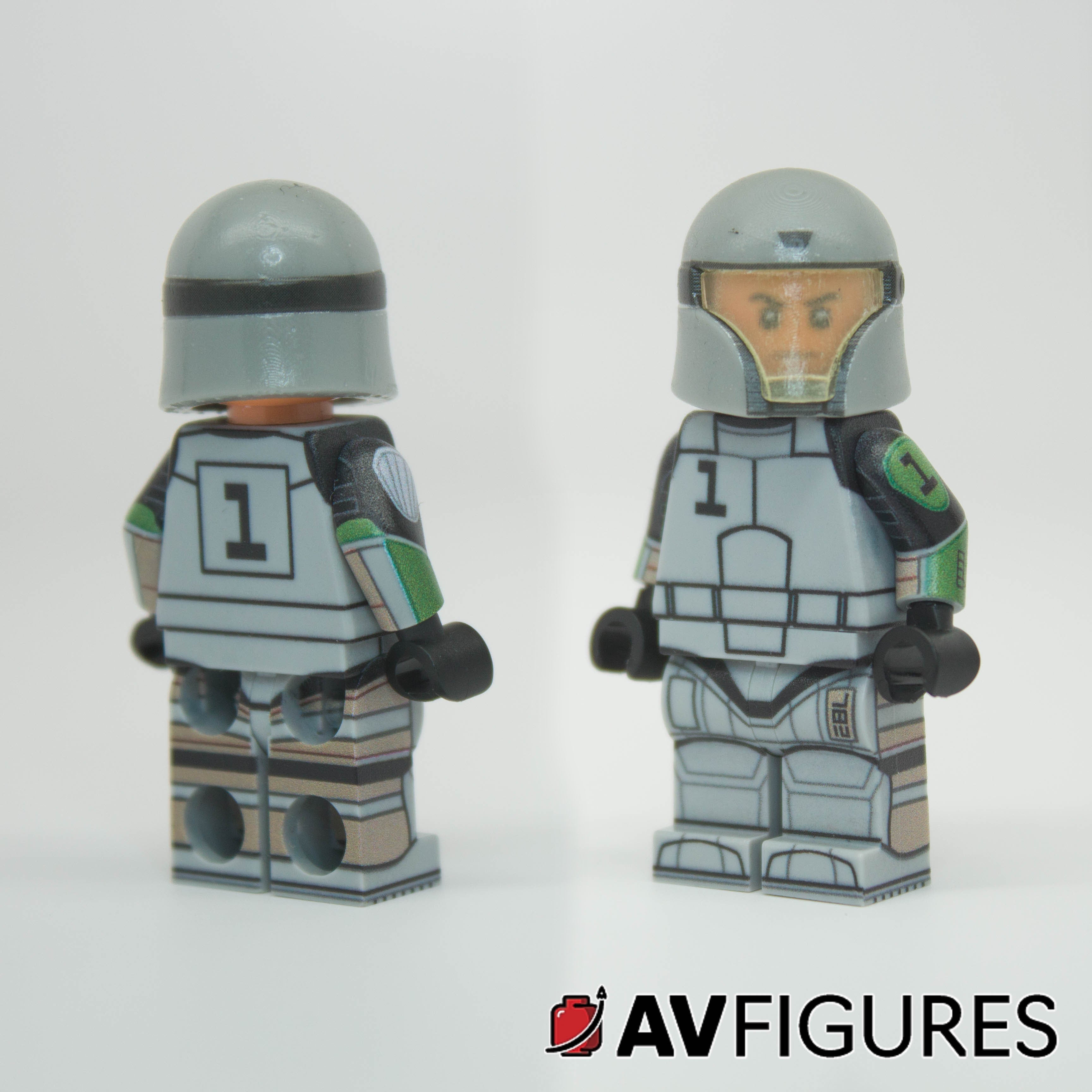 Hevy - Training Armor (DIY-Kit) Printed Figure