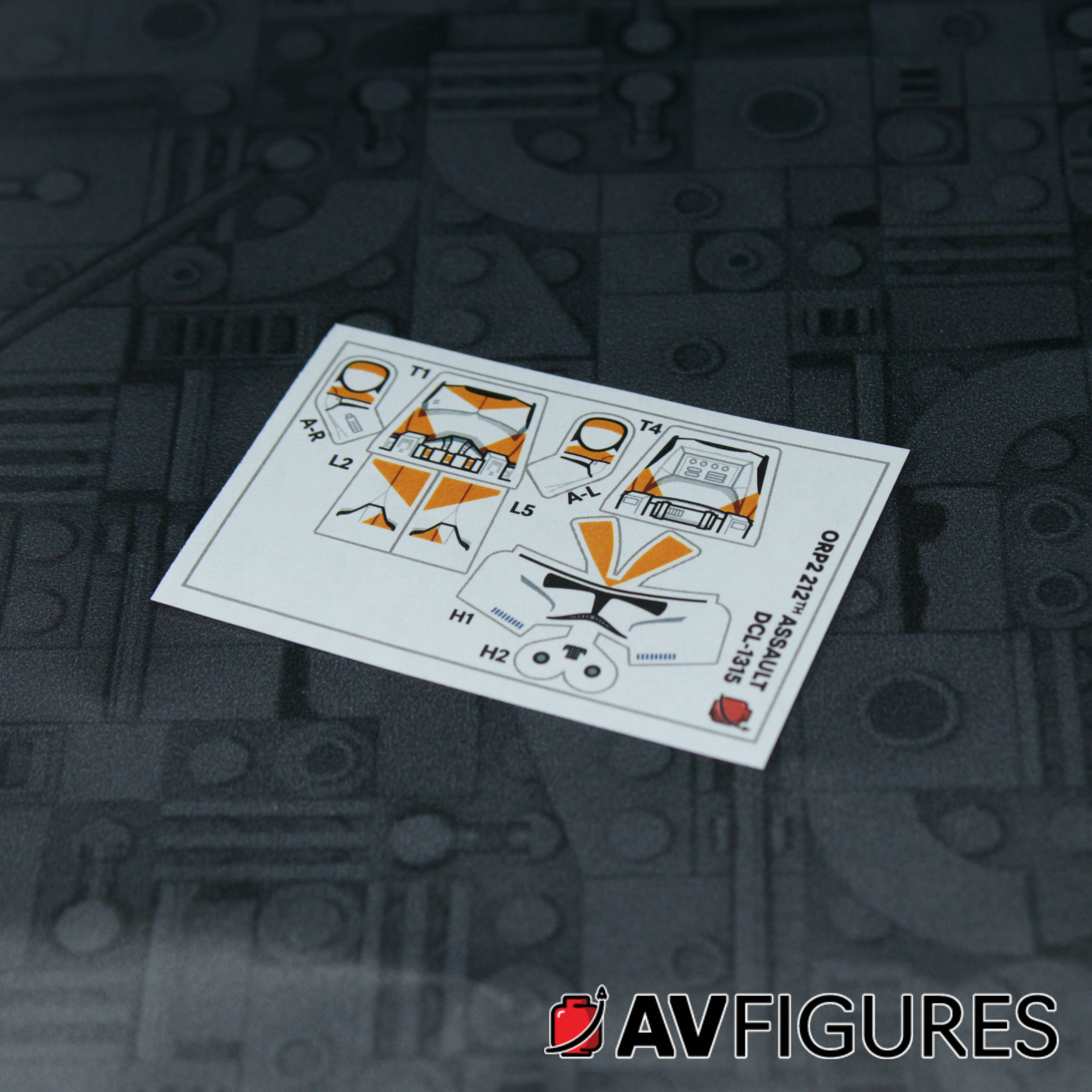 Official-style 212th Assault Decals